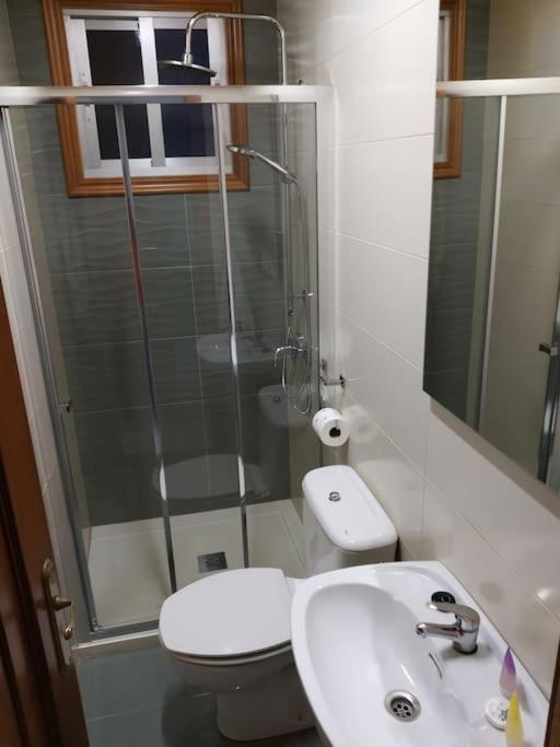 Apartamento Con Terraza Y Vistas Al Mar Bueu Exterior foto